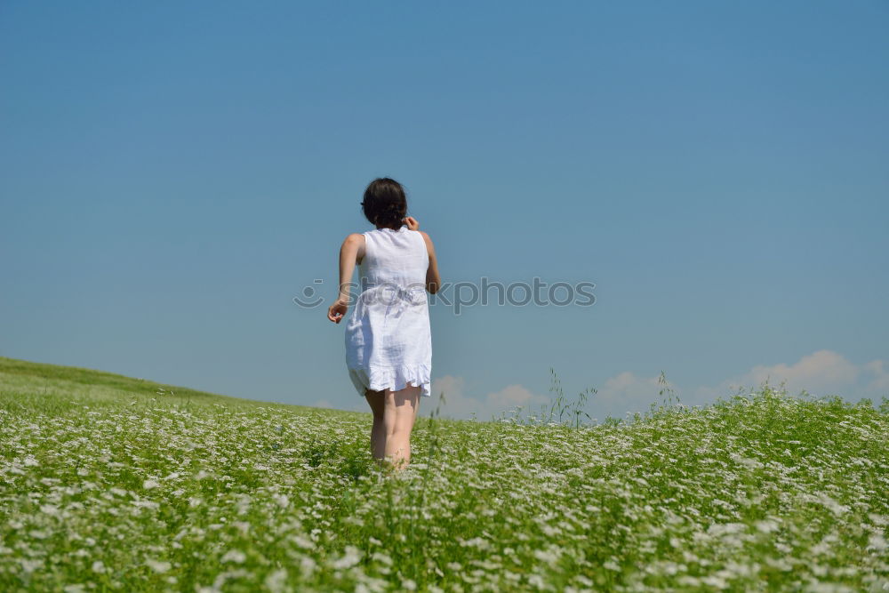 Similar – in nature Girl Dress Field