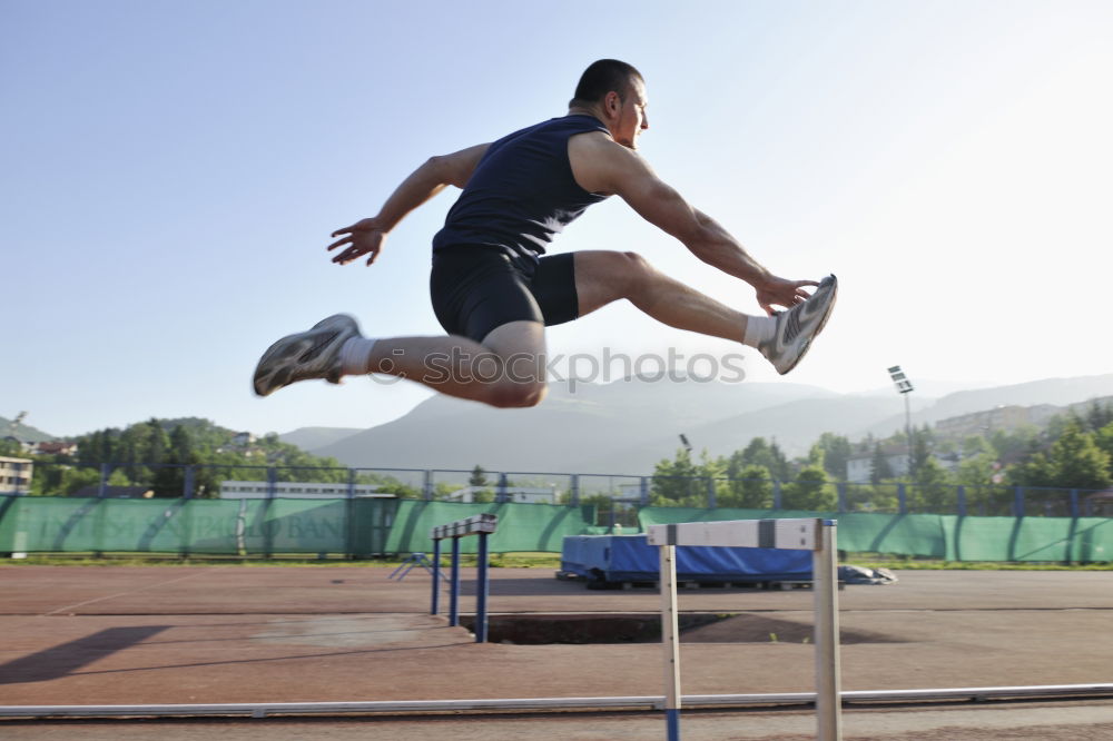 Similar – Image, Stock Photo Man Doing Chin-ups outdoor.