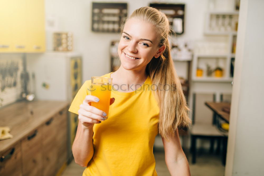 Similar – Image, Stock Photo woman close up eating oat and fruits bowl for breakfast