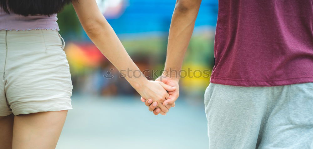 Similar – Image, Stock Photo Legs of a beautiful young family