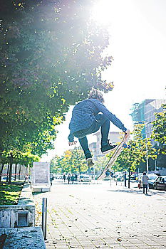 Similar – frontside boardslide II