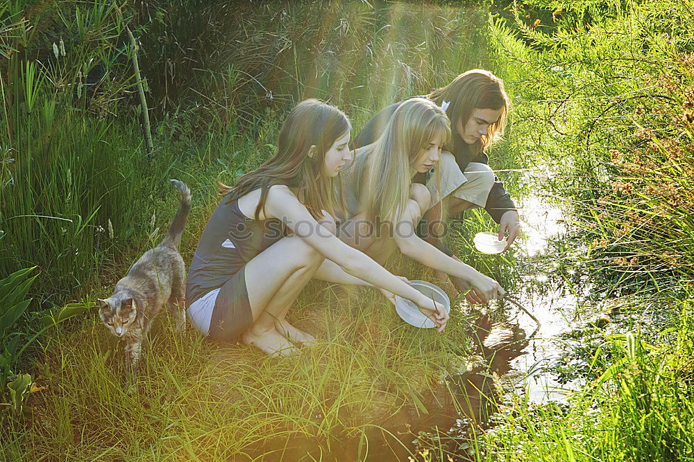 Similar – Image, Stock Photo Jacki in the woods.