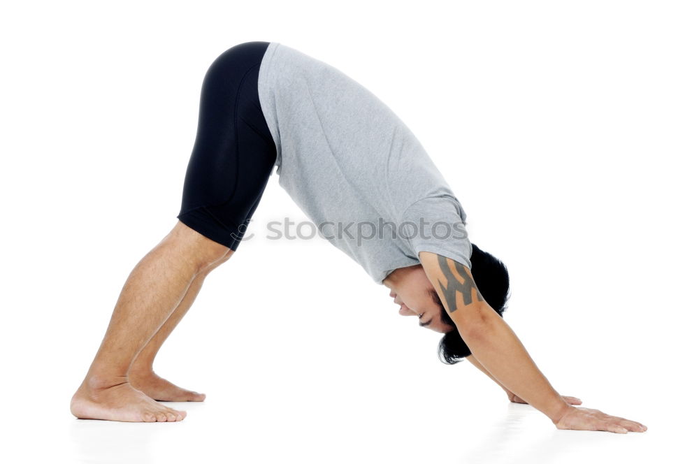 Similar – Yoga students showing different yoga poses.