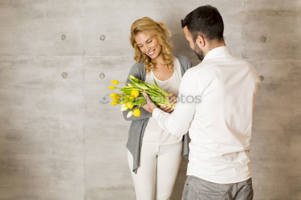 Similar – Image, Stock Photo Stylish couple with a tablet