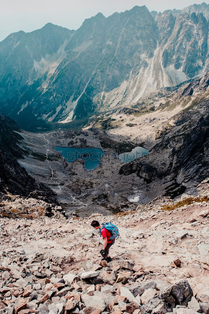 Similar – Hike in the Tatra Mountains