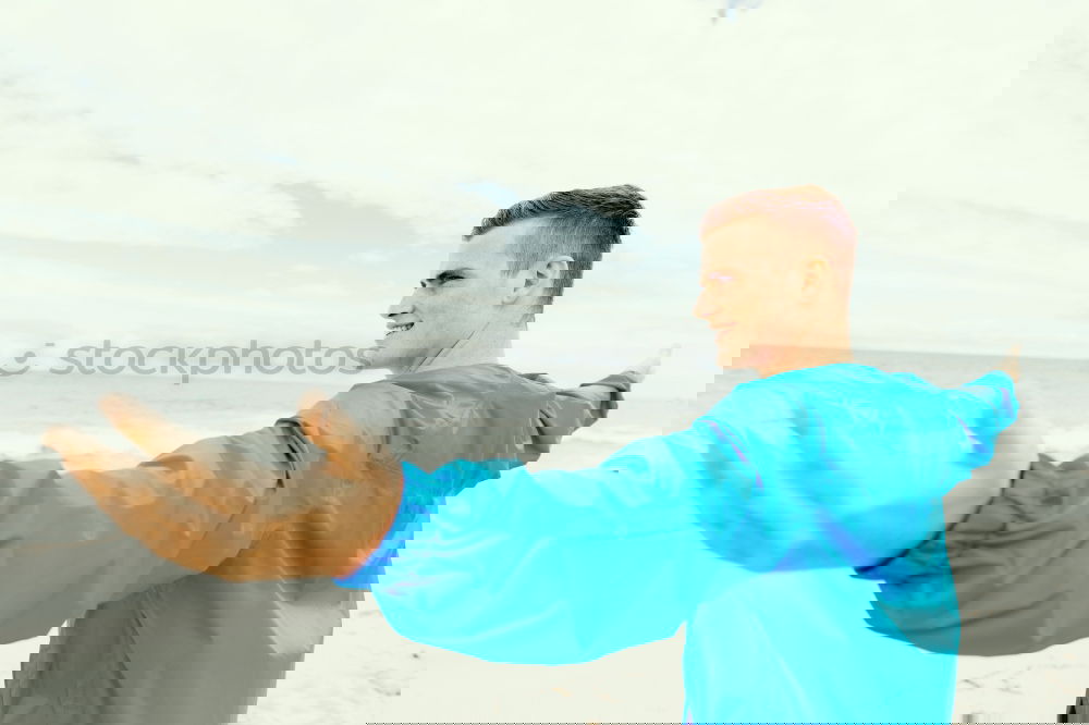 Similar – Image, Stock Photo ring Beach Summer Clouds