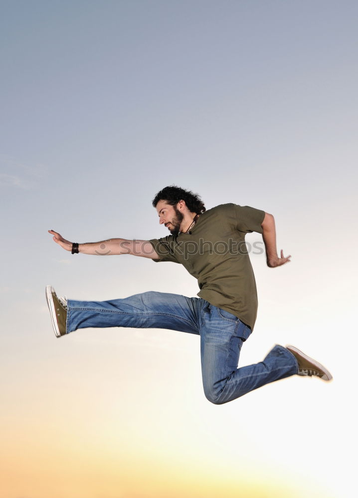 Similar – Image, Stock Photo blue Hand Fingers Sky blue