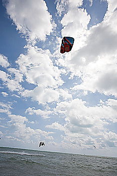 Similar – kite boarding Kiting Ocean