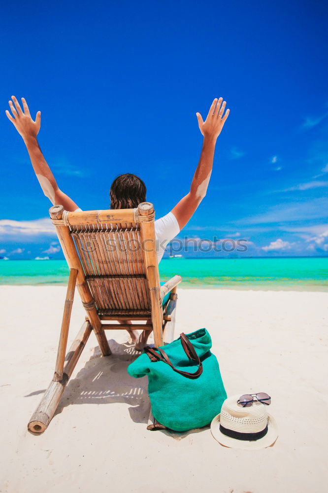 Similar – Image, Stock Photo baby watch Sunbathing