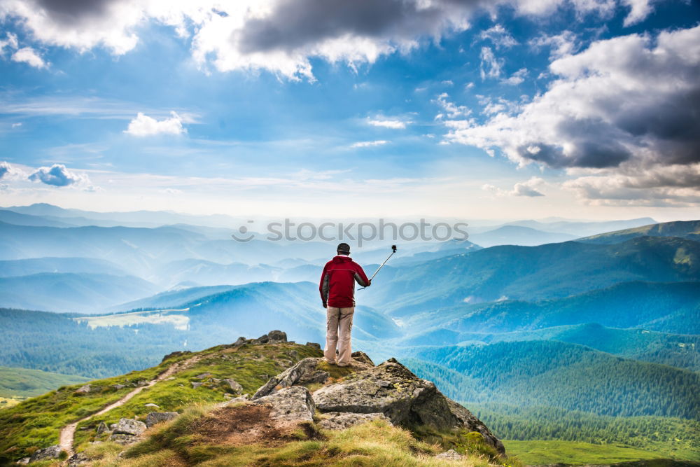 Image, Stock Photo vantage point Lifestyle