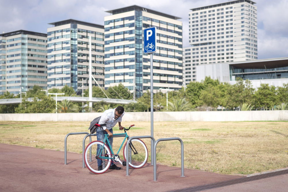 Similar – Image, Stock Photo HOME WAY Cycle path