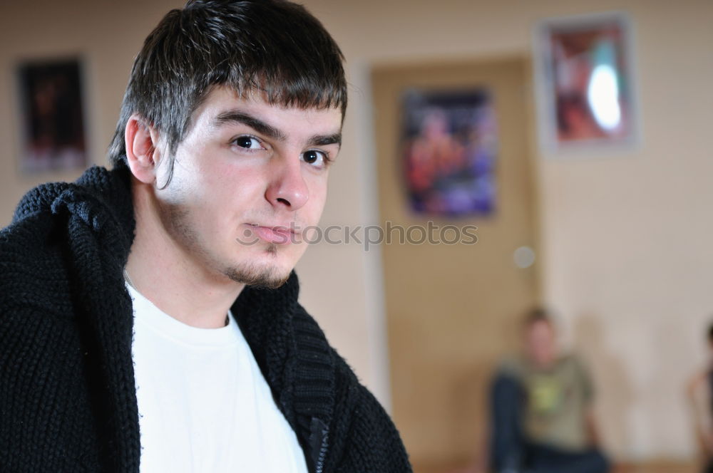 Image, Stock Photo bene Masculine Young man