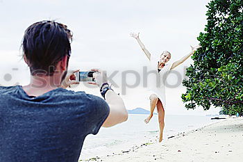 Similar – Image, Stock Photo Printed photos on table