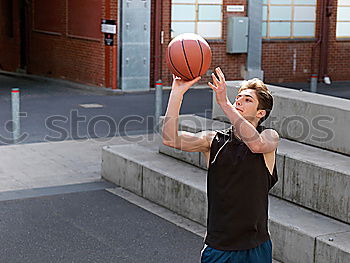 Similar – Image, Stock Photo back and forth Dribbling