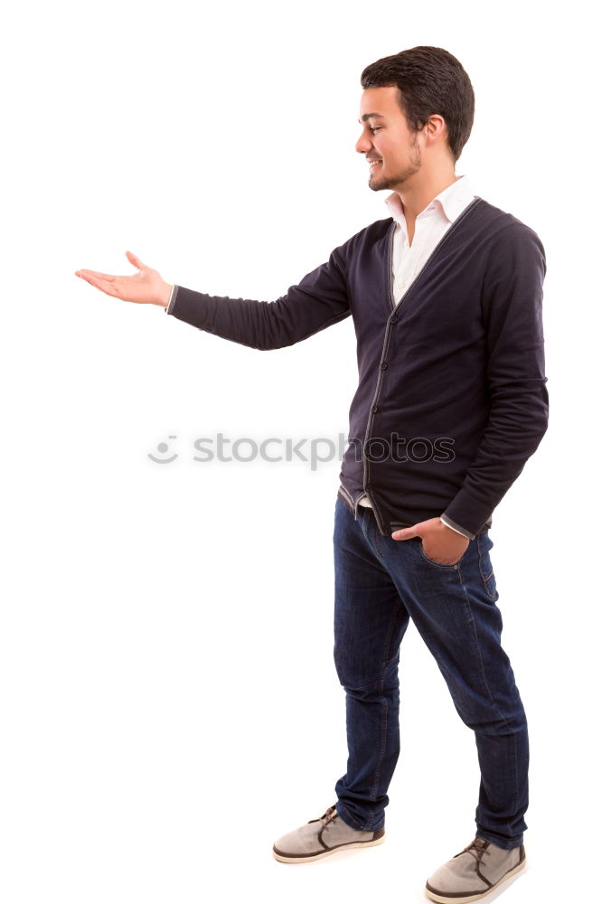 Similar – Image, Stock Photo Portrait of a teenager rebellious man with a blue background