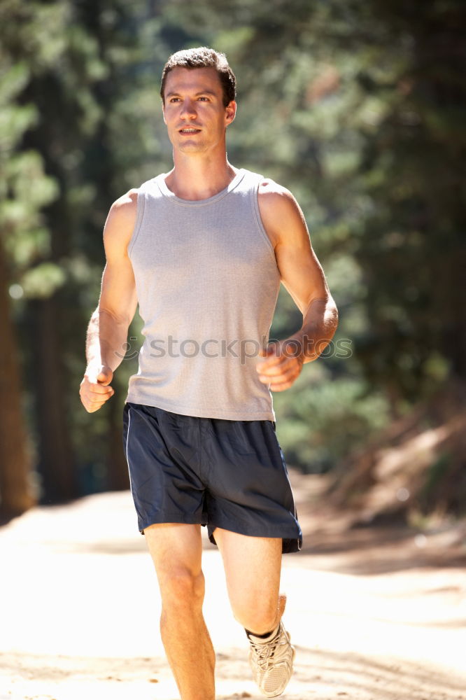 Similar – Image, Stock Photo Attractive bearded man listening to music