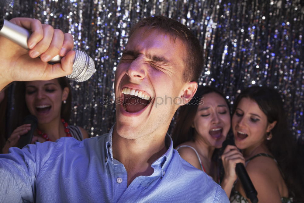 Similar – Image, Stock Photo boozing companions Red