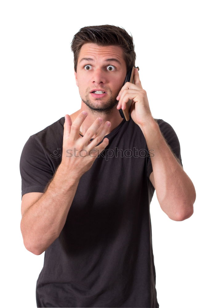 Similar – Image, Stock Photo Portrait of a man in a jumpsuit