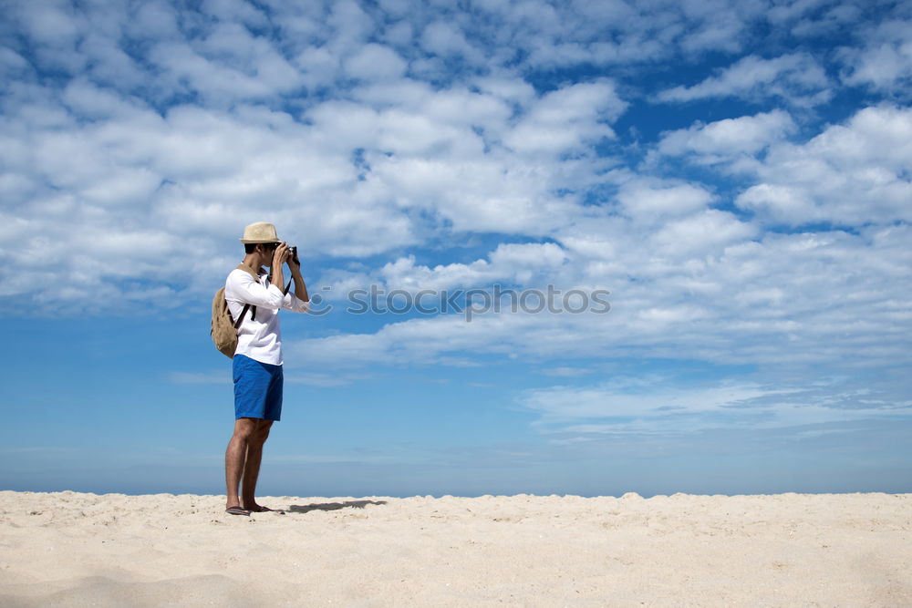 Similar – Image, Stock Photo wanderlust Human being