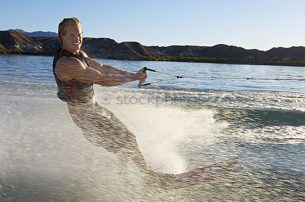 Similar – Image, Stock Photo Large wave Sports