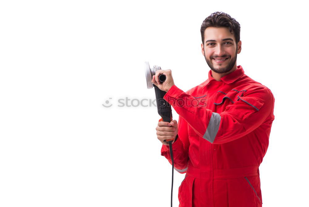 Similar – Handsome man with scissors