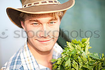 Similar – Image, Stock Photo green glasses Man