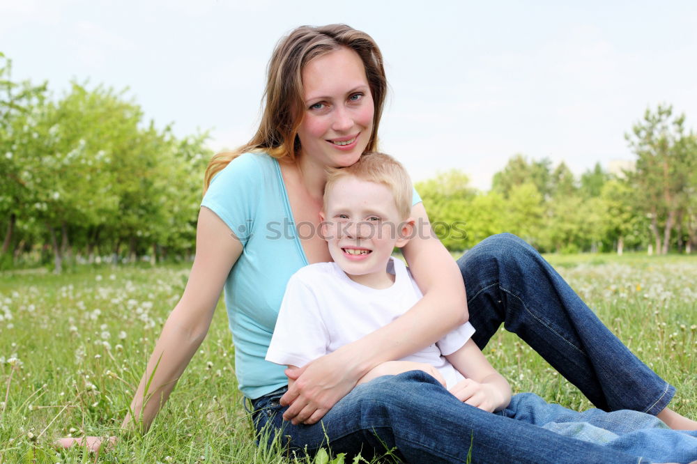 Similar – Image, Stock Photo Photo of mother and daughter