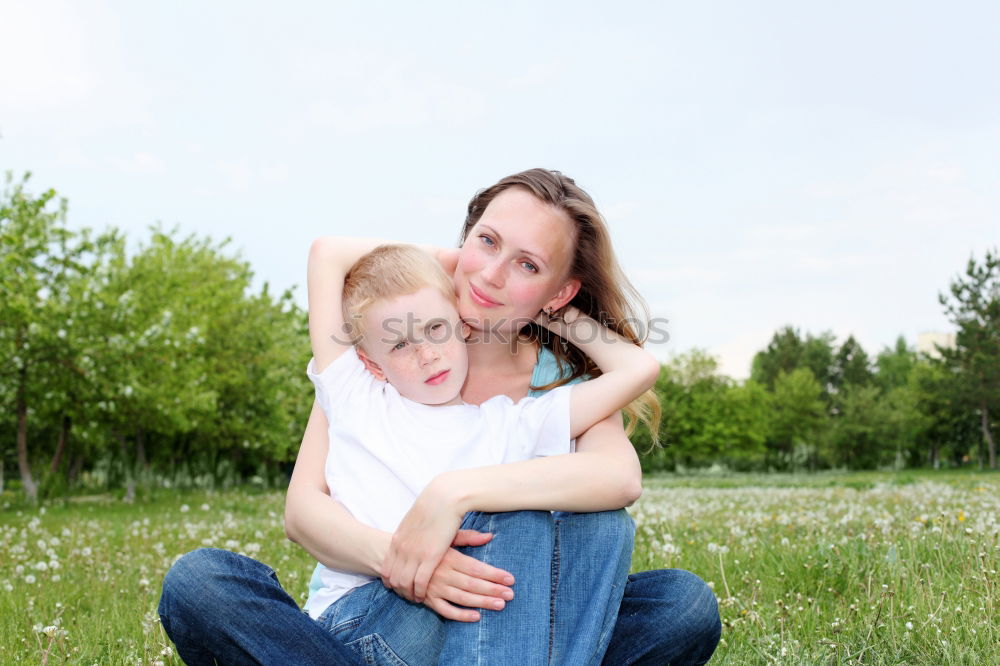 Image, Stock Photo love Boy (child) Woman