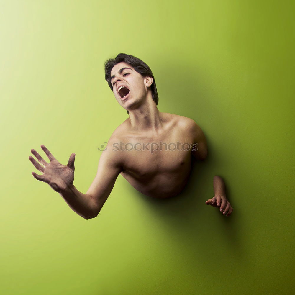 Similar – Image, Stock Photo still waiting Woman