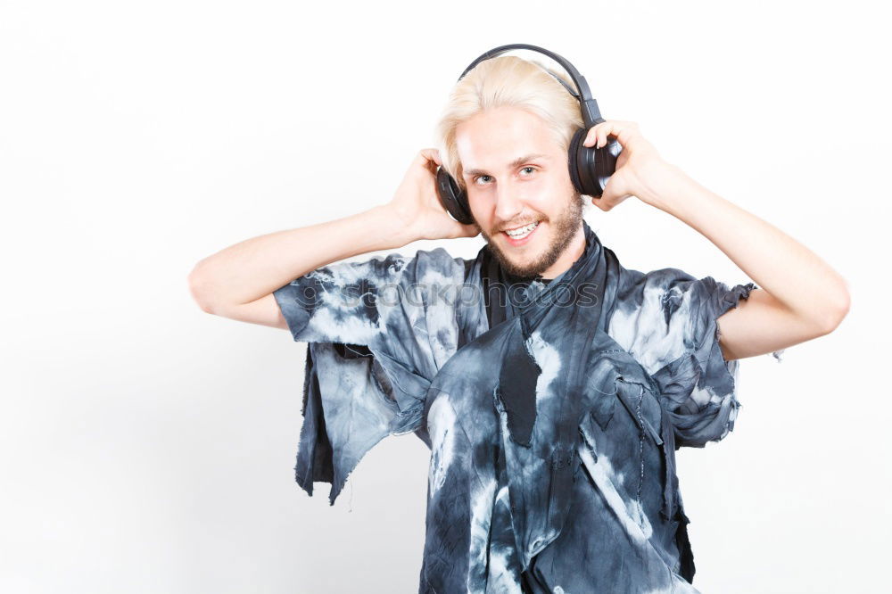 Image, Stock Photo feel Headphones