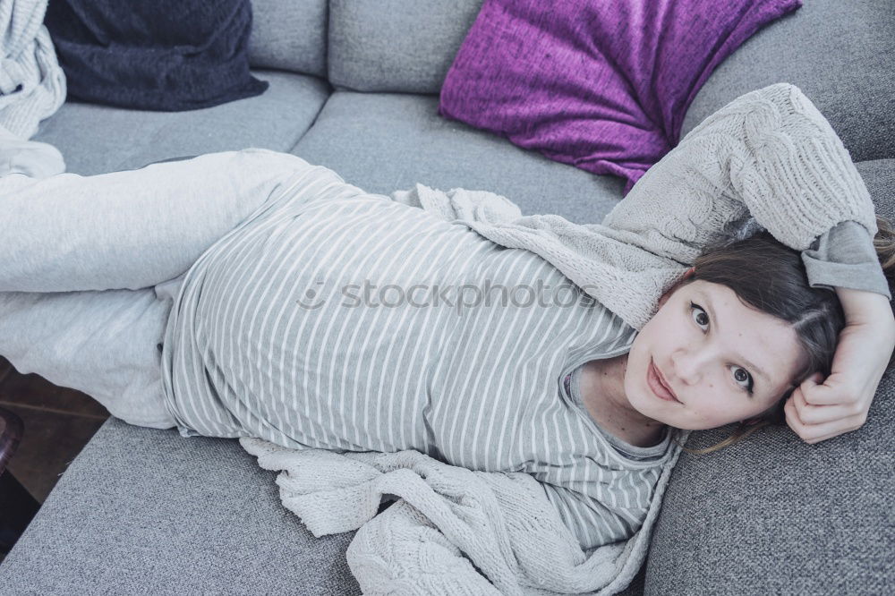 Similar – anna Sofa Child Girl