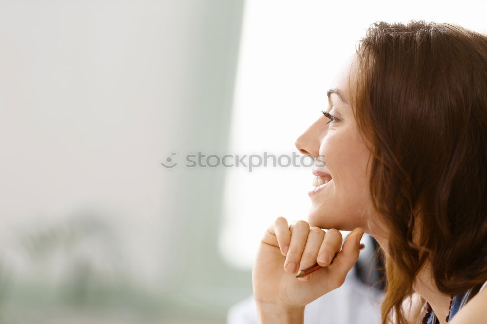 Image, Stock Photo Chillin II. Feminine Woman