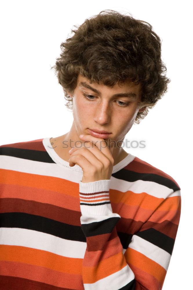 Similar – Image, Stock Photo portrait of a teenage boy in front of a yellow door