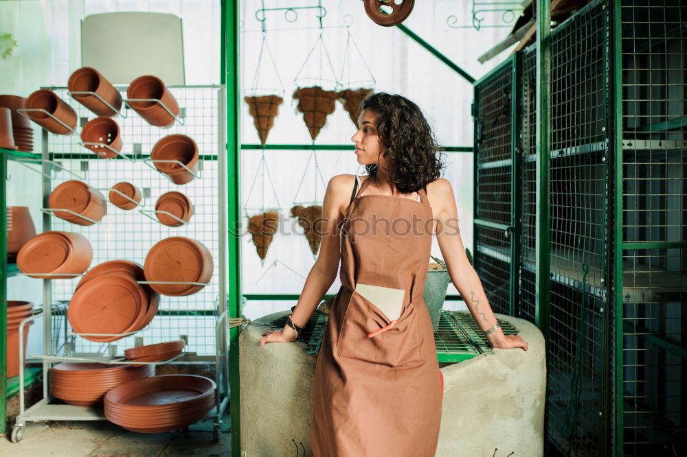 Similar – Image, Stock Photo Craftsman Handmade Artist Showroom Workshop Concept