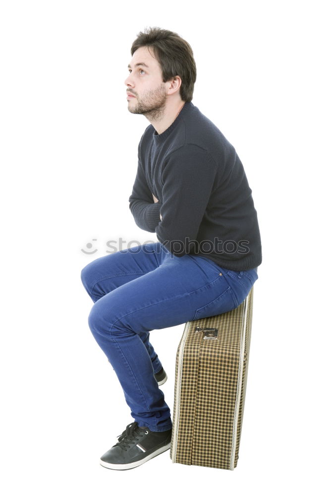 Similar – Image, Stock Photo Invitation to sit Shopping