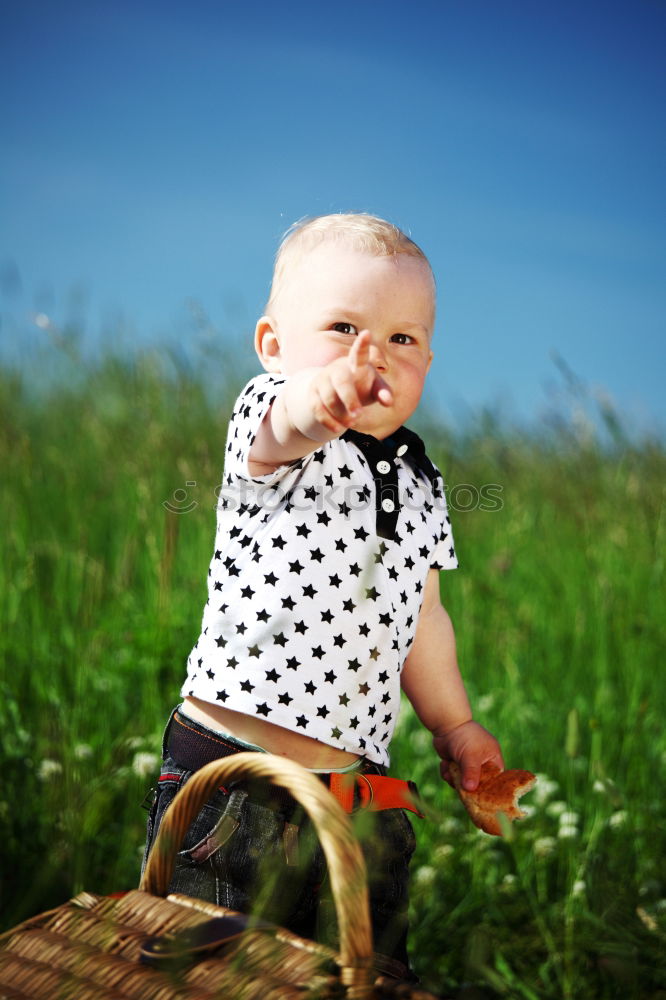 Similar – Image, Stock Photo Mother with child in park