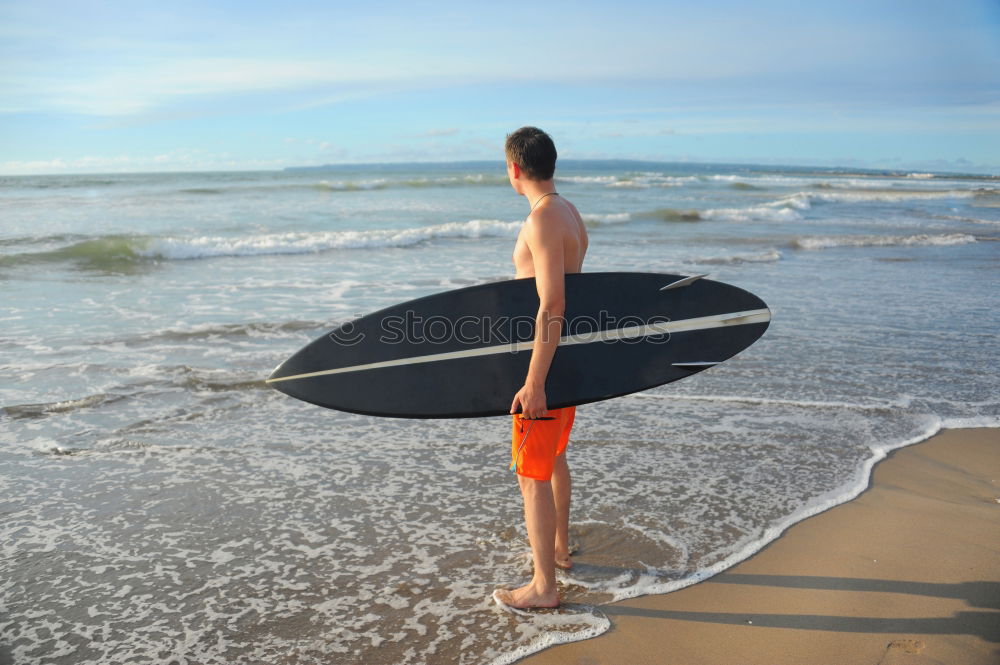 Similar – Surfer Horizont Strand