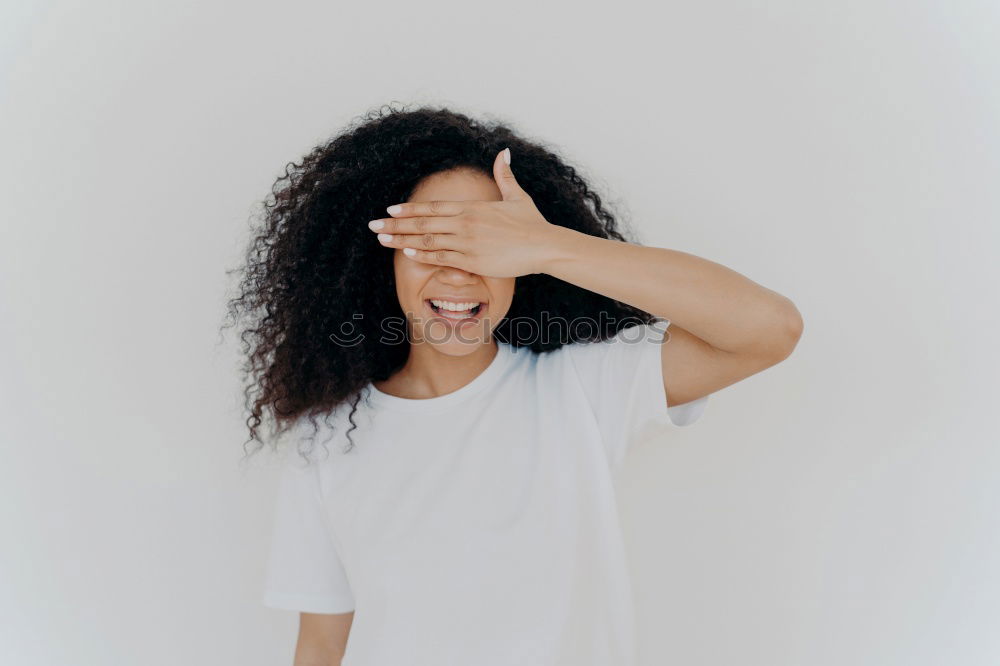 Image, Stock Photo mulatto woman portrait