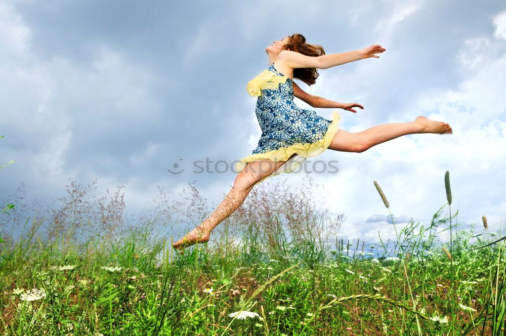 Image, Stock Photo feels like spring Feminine