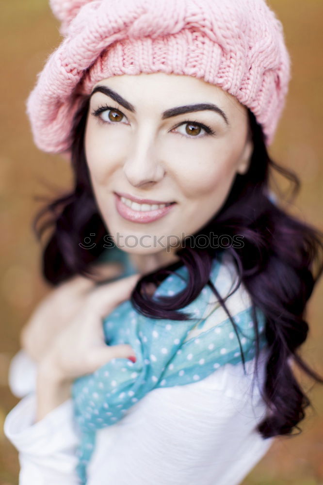 Similar – Image, Stock Photo Youhful and happy woman eating cotton candy