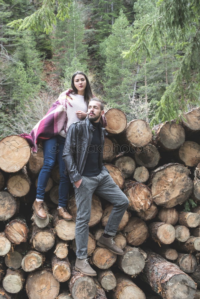 Similar – Image, Stock Photo Group of Hikers looking in map