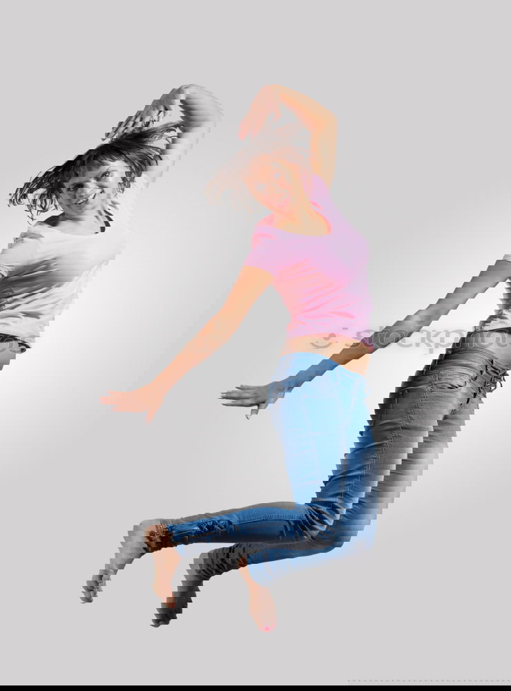 Similar – Foto Bild Supergirl hebt ab Farbfoto