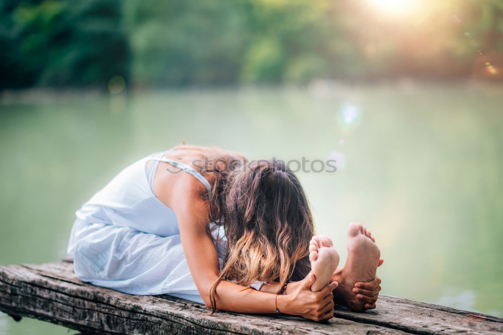 Similar – Image, Stock Photo Girl at English Bay Beach in Vancouver, BC, Canada