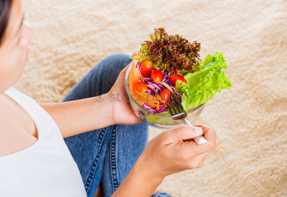 Similar – Image, Stock Photo Love for vegetables