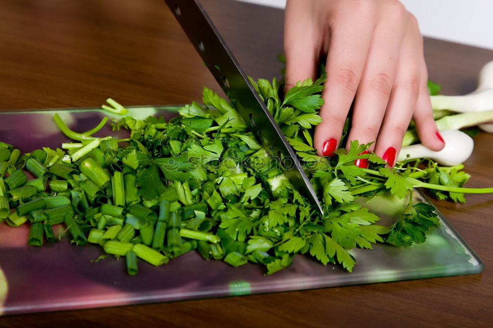 Similar – Image, Stock Photo kale washing winter superfood