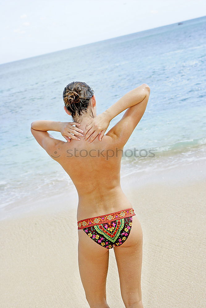 Similar – Image, Stock Photo Girl in the shower