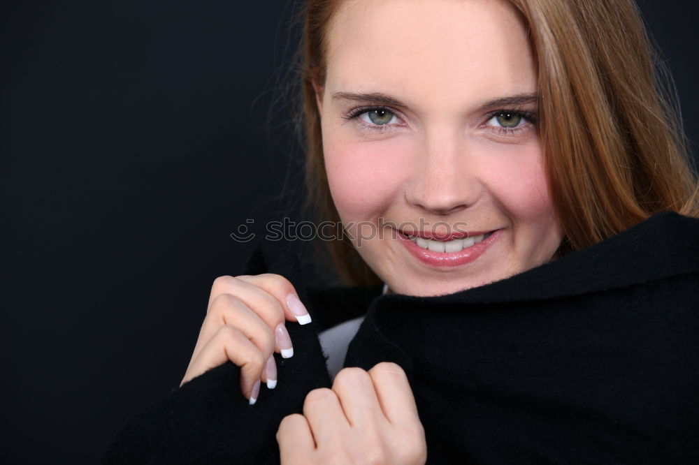 Similar – Image, Stock Photo Sylvia IV Young woman