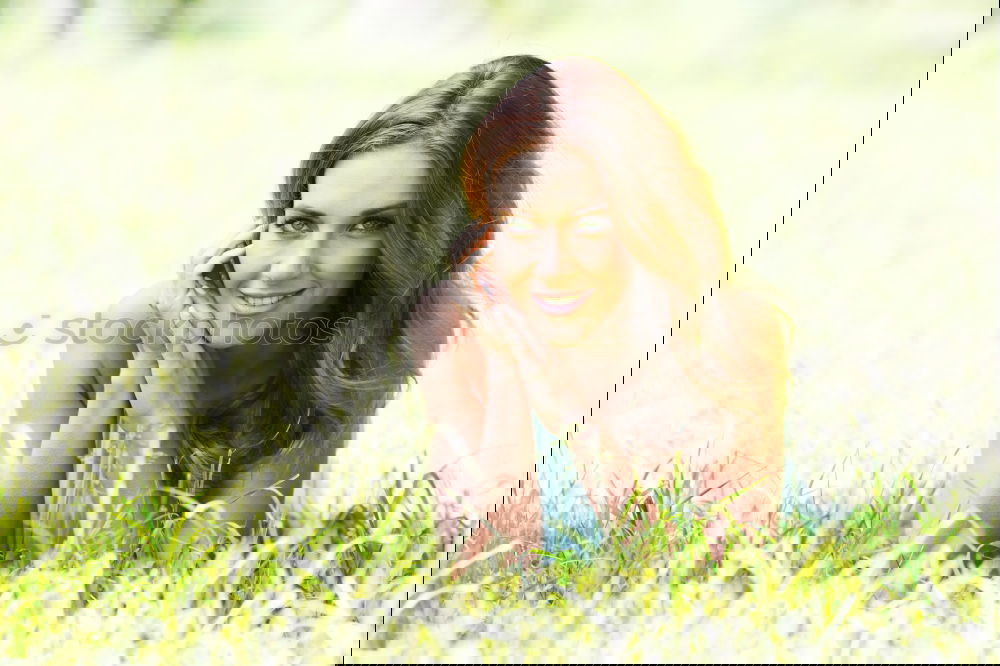 Similar – Image, Stock Photo green Feminine Young woman