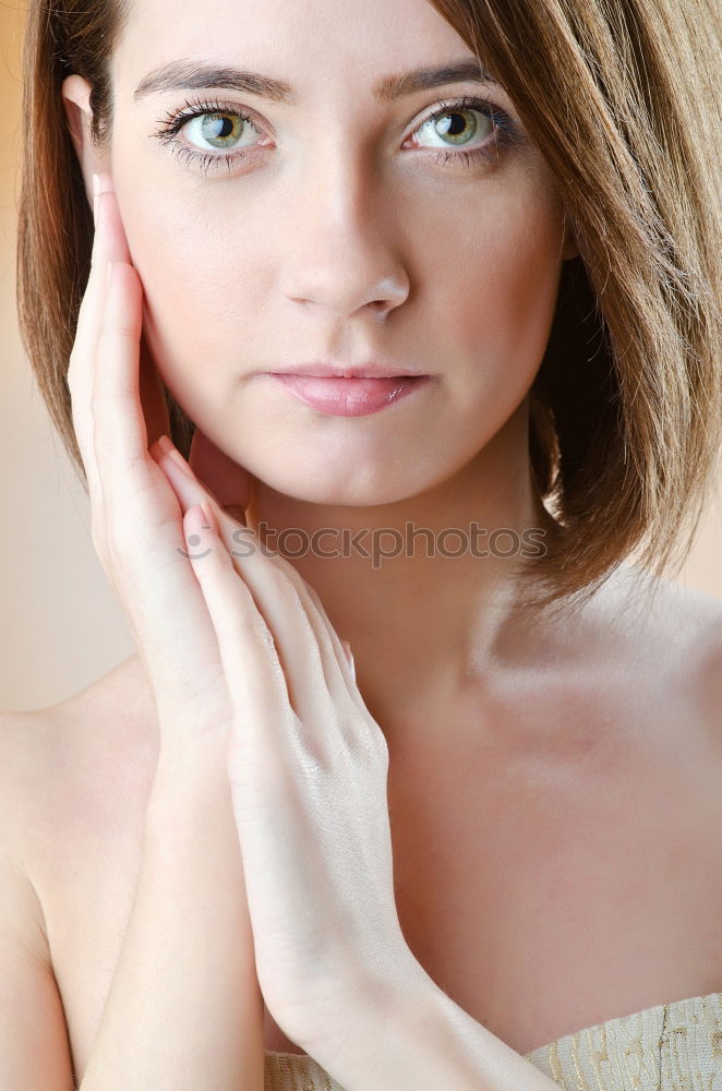 Similar – Image, Stock Photo . Young woman