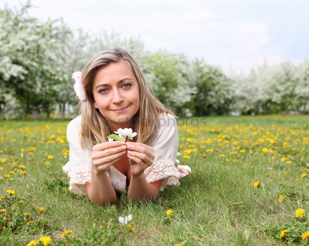 Similar – Image, Stock Photo An apple a day … Young woman eating an apple with relish